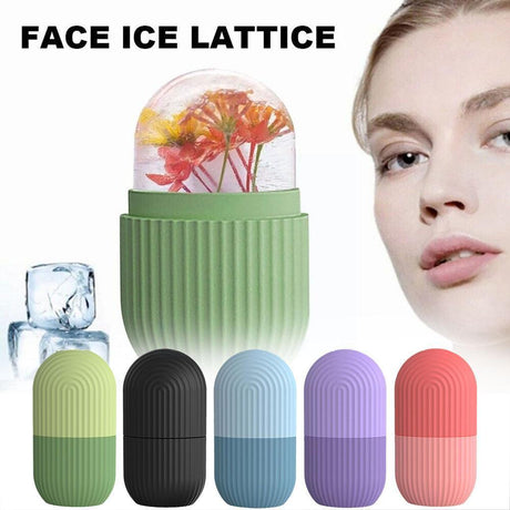 Silicone Ice Cube Mold - Beauty Lifting Massage Tool for Face and Eyes