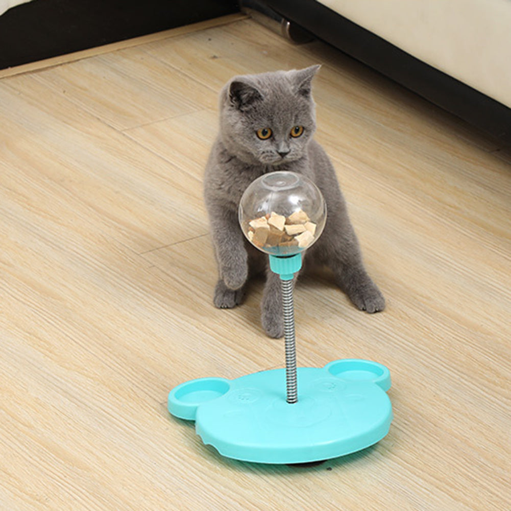 Interactive pet toy - entertainment and feeding in one!