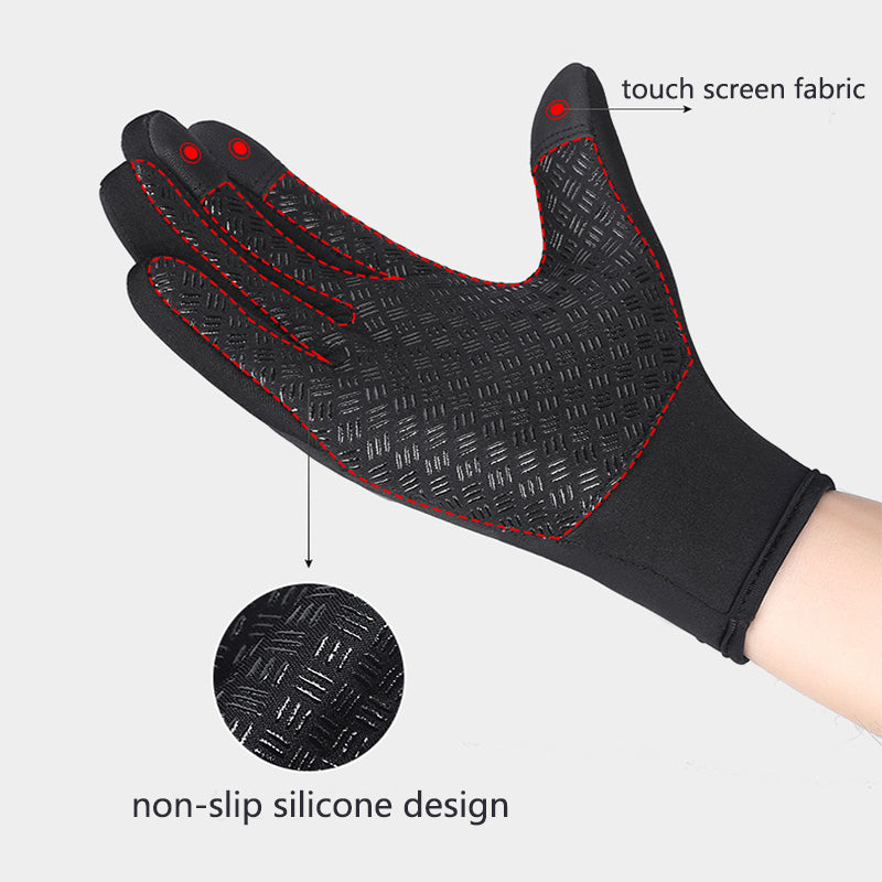 Winter gloves for touchscreens - perfect protection for cool days