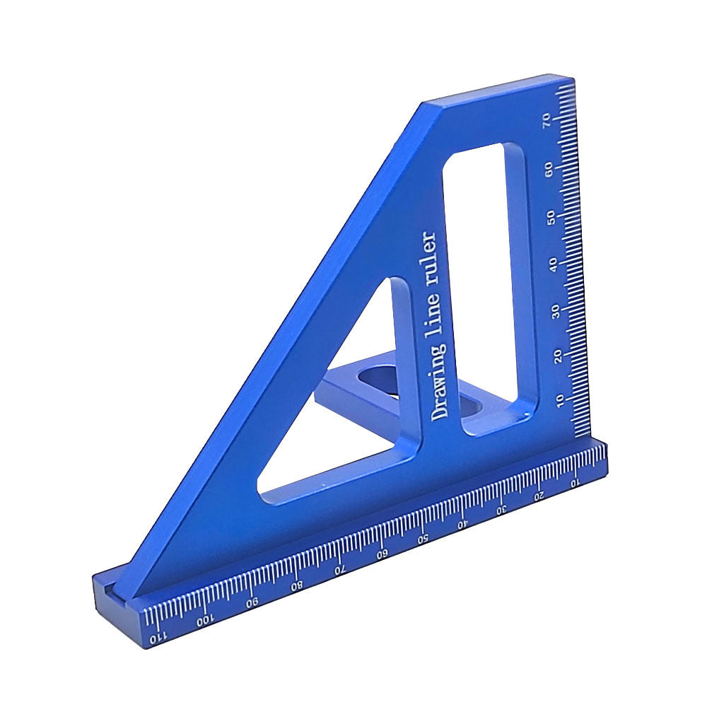 Aluminum Alloy Ruler for Woodwork, Angle Ruler