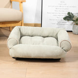 High quality dog ​​sofa bed: soft sleeping nest for pets in different colors and sizes