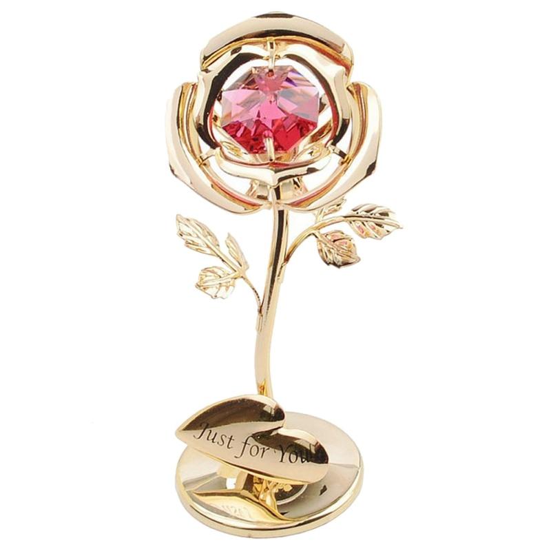 Vergoldete 24K Goldfolie Rose als Valentinstags- oder Weihnachtsgeschenk