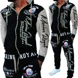 Men's tracksuit 2-piece top and trousers set