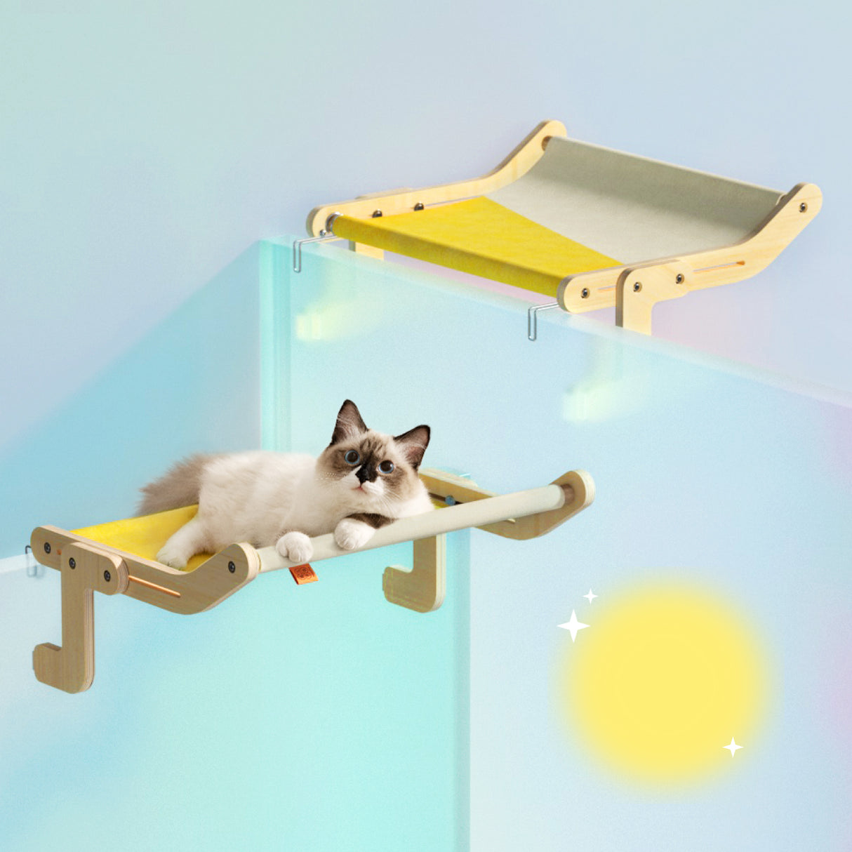 Mewoofun cat window berth: comfort and style combined!