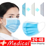 Professional medical disposable mask 3 layers: protect yourself and your loved ones