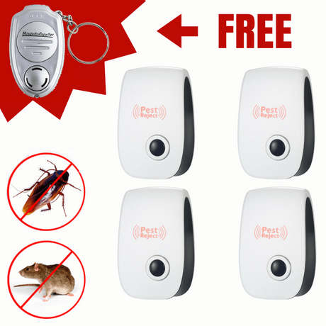 Ultrasonic Anti-Pest Repellent - Electronic mosquito repellent with charging function