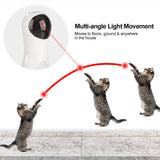 Automatic laser cat toy - bear design for endless fun