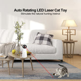 Automatic laser cat toy - bear design for endless fun