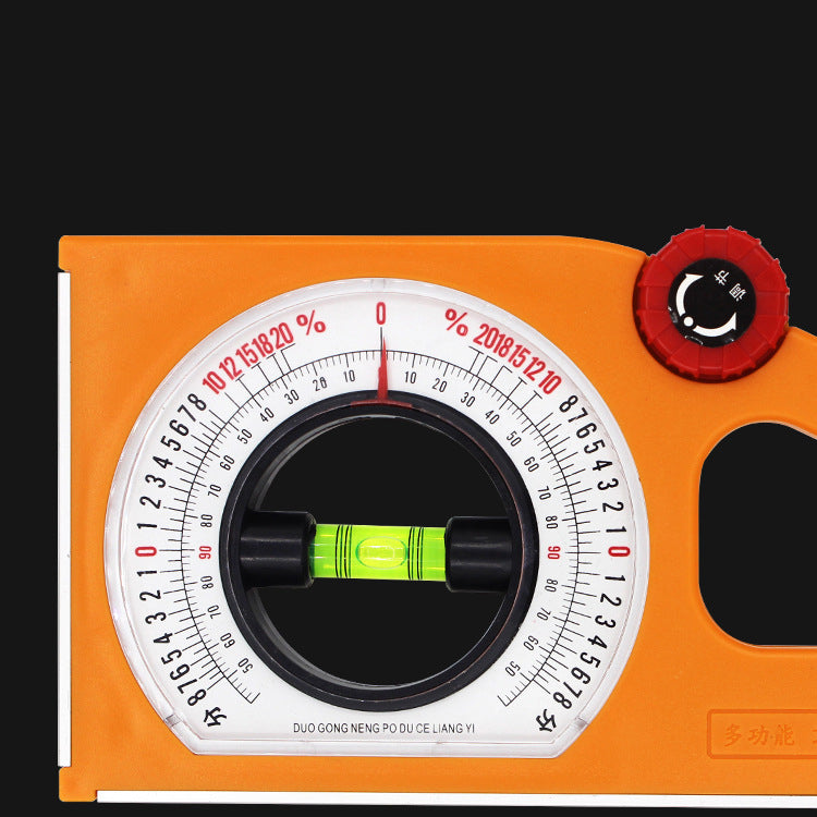 Multifunctional inclinometer with strong magnet - protractor