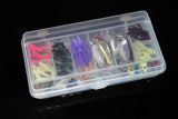 Soft bait set with sequins for fishing accessories