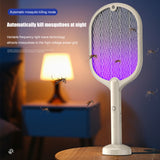 Dual function household electric mosquito swatter and USB mosquito repellent