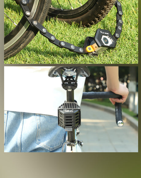 TuffLock™ - Your next generation folding bike lock: Secure your bike anywhere!