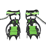 Professionelle Schuhe mit Krallen - Eis-Crampons, Schnee-Gripper aus Stahl - Hilfsmittel zum Wandern und Klettern