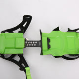 Professional shoes with claws - ice crampons, steel snow grippers - aids for hiking and climbing