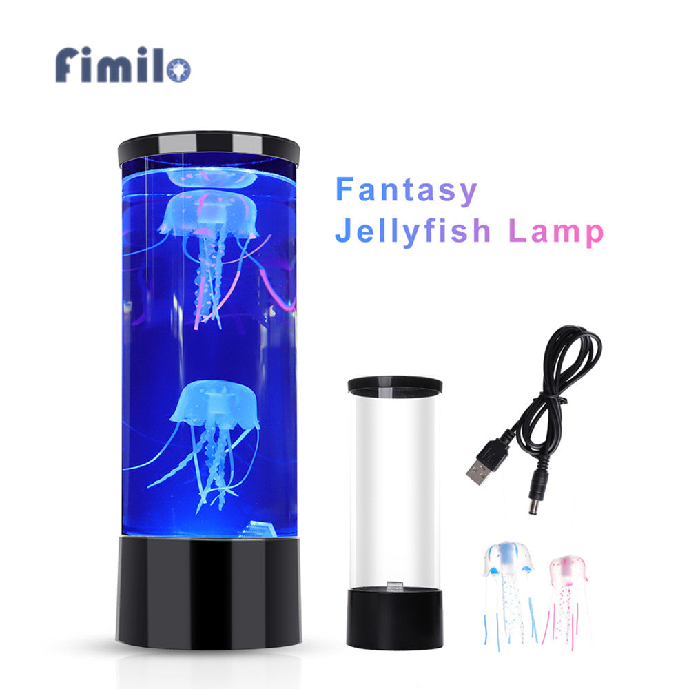 Fantasy LED Jellyfish Lamp - A magical underwater experience for your home