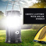 New solar powered multifunctional telescopic camping lantern, outdoor tent lamp for camping