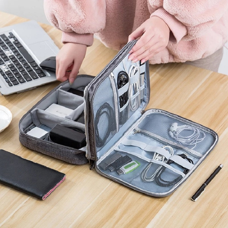 Elektronik-Organizer: Reisekabel-Tasche - Ihre ideale Lösung für Ordnung im digitalen Leben