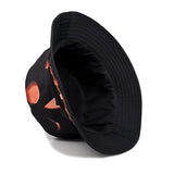 Creative Halloween pumpkin grimace print sun protection fishing hat