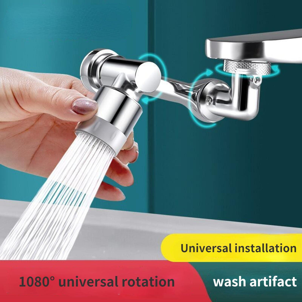 Universal 1080 Swivel Faucet Spout