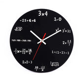 Creative Mathematical Wall Clock: The perfect interplay of art and function