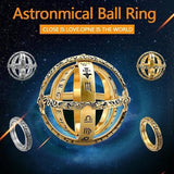 Germany Astronomical Sphere Ring Necklace - A universe on the wrist and neck!