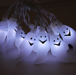 Halloween decoration: glowing pumpkin LED fairy lights