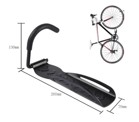 Wall mount for mountain bike