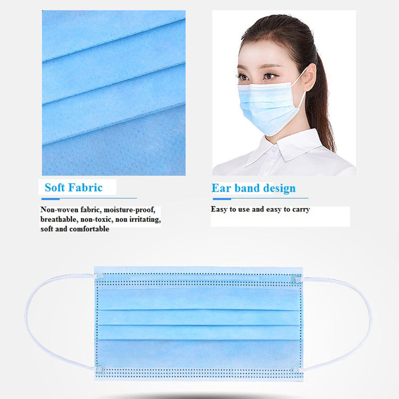 Professional medical disposable mask 3 layers: protect yourself and your loved ones