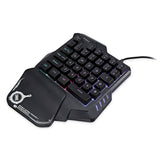 Optimize your gaming experience with the one-handed mechanical gaming keyboard!