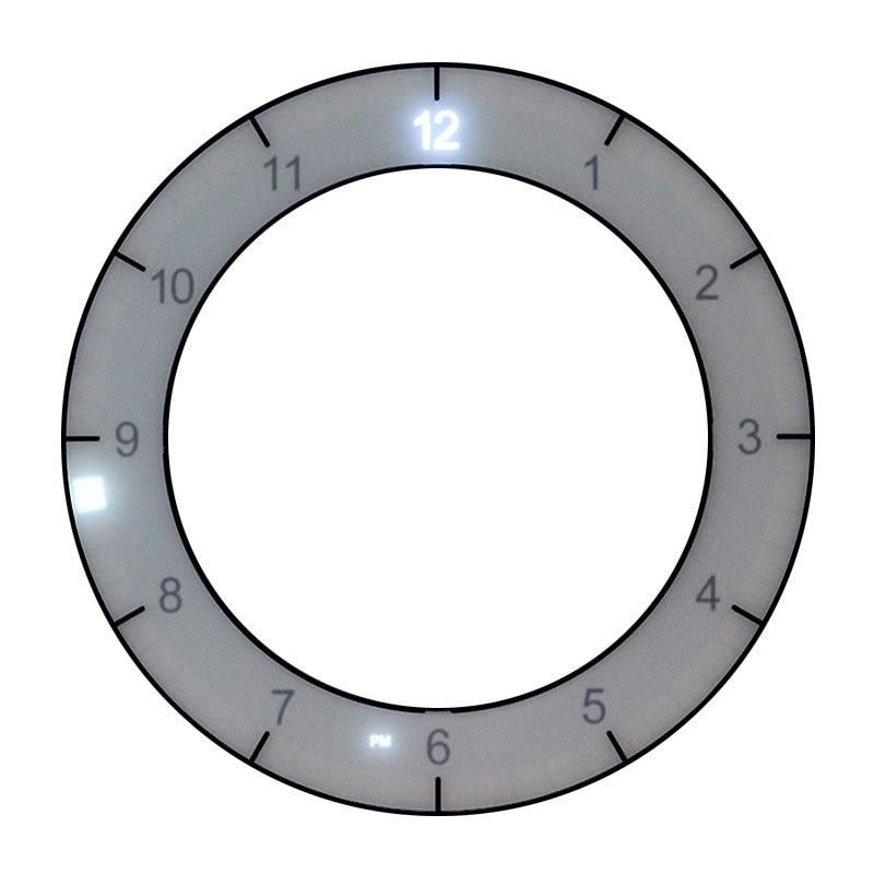 LED Digital Wanduhr: Stilvoll, Präzise und Robust!