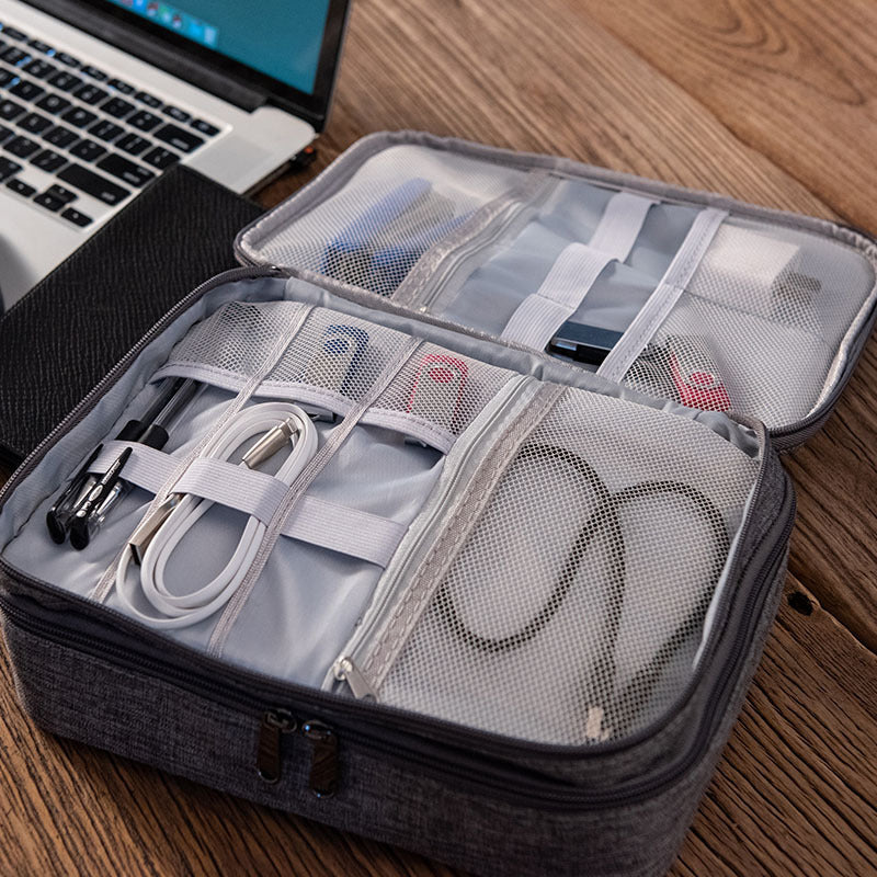 Elektronik-Organizer: Reisekabel-Tasche - Ihre ideale Lösung für Ordnung im digitalen Leben