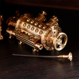 Handmade copper mechanical punk kerosene lighter