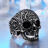 Hip Hop Skull Ring - Trendy men's personality ring in punk style