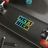 "Nett Hier" Sticker