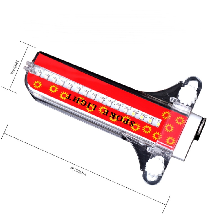 Waterproof LED bike wheel lights with 32 patterns