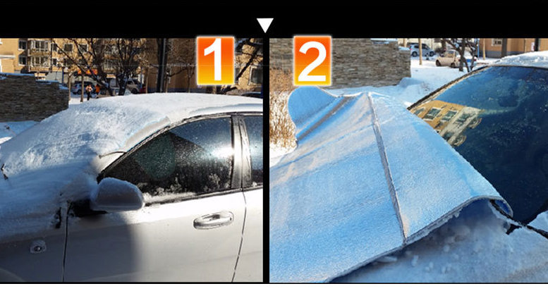 Car Covers - Hochwertige Windschutzscheibenabdeckung gegen Frost, Schnee, Sonne und Staub