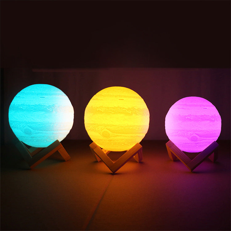 Jupiter Bedside night light with USB power supply