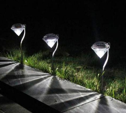 Solarbetriebenes Garten Diamant-Licht: Ein umweltfreundlicher Lichtblick für Ihren Garten