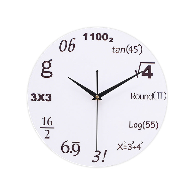 Creative Mathematical Wall Clock: The perfect interplay of art and function