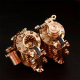 Handmade copper mechanical punk kerosene lighter