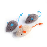 Plush cat toy with mouse design catnip