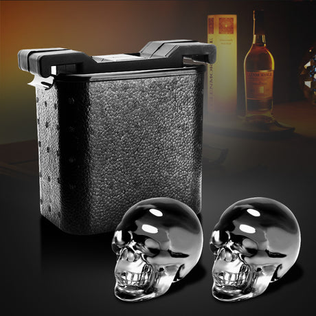 Stylish Large Square Skull Silicone Ice Cube Tray