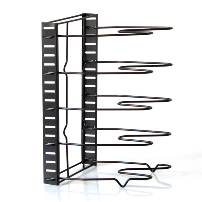 Adjustable Multi-Layer Metal Pot Rack: The ultimate kitchen organizer