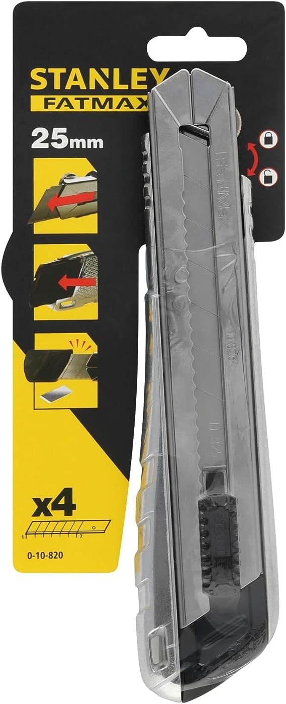 Stanley FatMax Cuttermesser PRO 0-10-820: Robuste Präzision für Profi-Handwerker