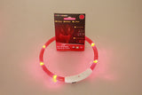 Light-up pet collar for nighttime safety!