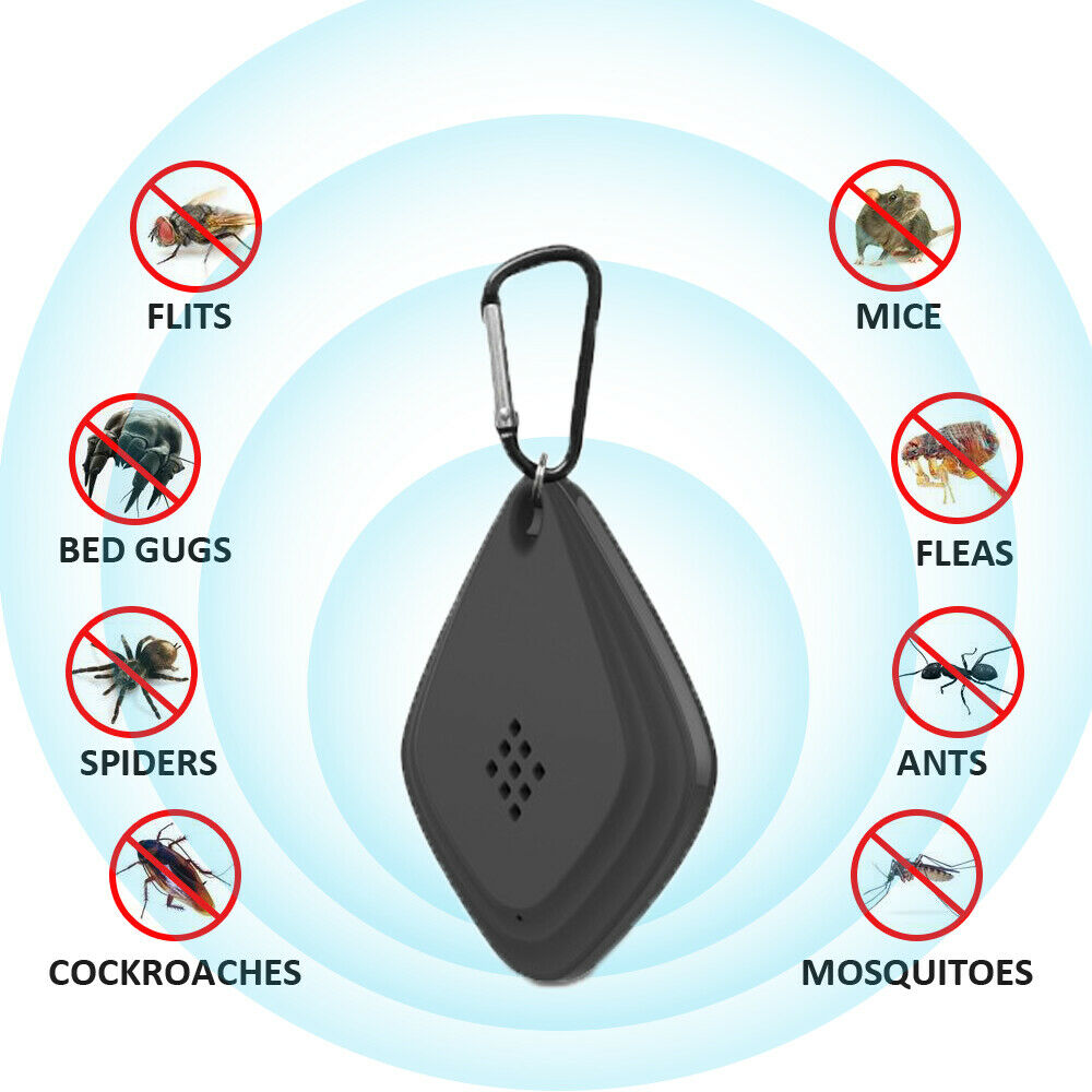 Protect yourself this summer with the innovative ultrasonic insect repellent!