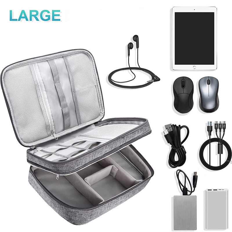 Elektronik-Organizer: Reisekabel-Tasche - Ihre ideale Lösung für Ordnung im digitalen Leben