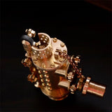 Handmade copper mechanical punk kerosene lighter