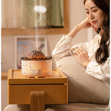 New Creative Volcano Humidifier Aromatherapy Device Spray Jellyfish Air Flame Humidifier Diffuser