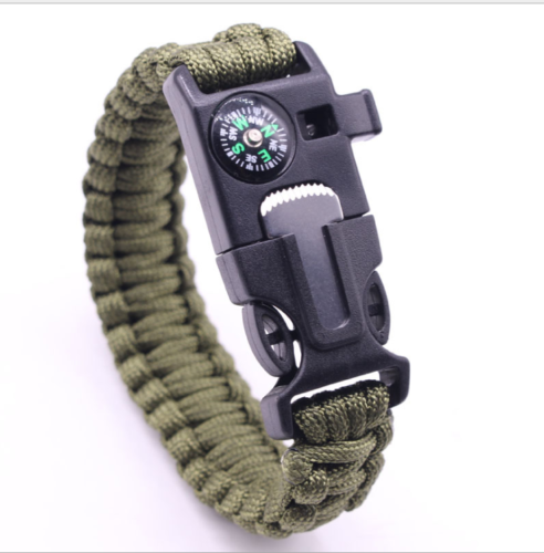 Emergency Paracord Bracelet - The ultimate survival tool for adventurers